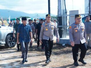 Perdana Kunjungi Polres Bolmut, Ini pesan Kapolda Sulut