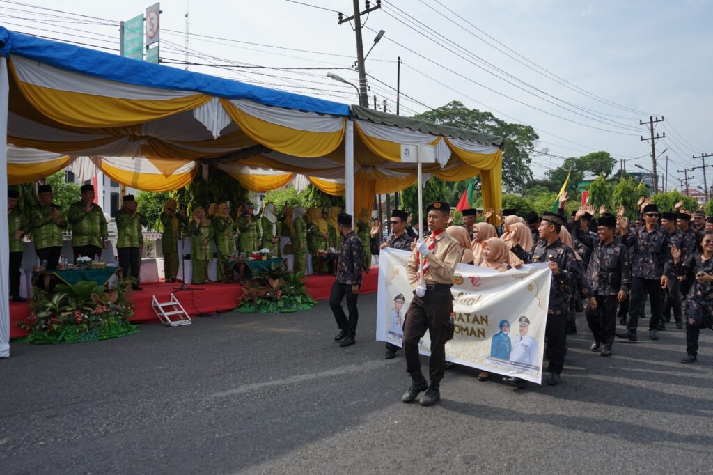 Pawai Taaruf Meriahkan Pembukaan Mtq Ke Tingkat Kabupaten Asahan