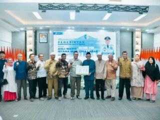 Pj Bupati Batu Bara Nizhamul Silahturahmi Bersama Para Ahli Waris Kerajaan Istana Niat Lima Laras