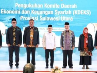 Wali Kota Asripan Nani Dikukuhkan Anggota KDEKS Sulut