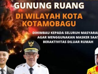 BPBD Kotamobagu Imbau Masyarakat Gunakan Masker