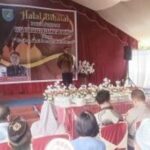 Bupati Bolmong Limi Mokodompit Hadiri Halal Bihalal di Desa Toruakat