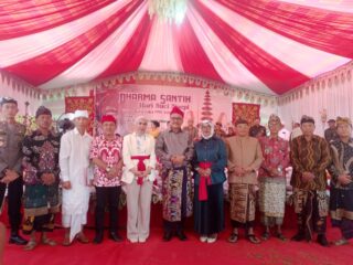 Bupati Bolmong Limi Mokodompit Hadiri perayaan Hari Raya Nyepi Tahun Baru Saka 1946