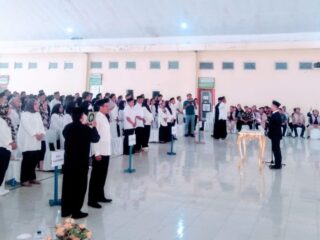 KPU Bolmong Utara Lantik 321 Anggota  PPS  Pilkada 2024