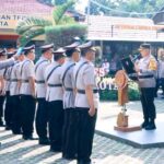 Kapolres Blitar Kota Pimpin Sertijab dan Pelantikan Sejumlah Pejabat