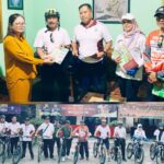 Kapolsek Sukorejo Kompol Imam Subechi Gowes Silaturahmi Bareng Unsur Forkopimcam