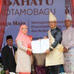 Pemkot Kotamobagu Terima Hibah Tanah dan Bangunan Gedung Wanita