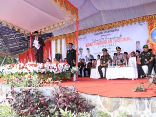 Wali Kota Aripan Nani Sampaikan Pidato Inspiratif dalam Peringatan Hardiknas Tahun 2024