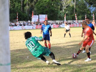 Wali Kota Asripan Nani Cetak Gol di Laga Pembuka Wali Kota Cup 2024