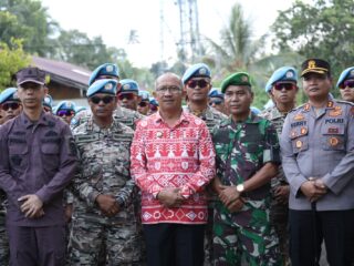 Wali Kota Hadiri Penyambutan Personel Satgas BGC TNI KONGA XXXIX E Monusco Kongo