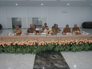 Rapat Koordinasi Pemerintah bulan Juli Tahun 2024, Senin (10/06/2024).(Foto: Dicky)