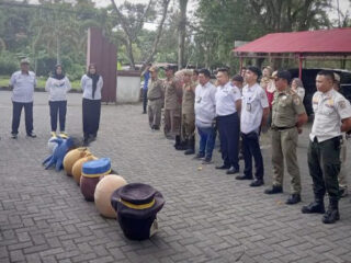 Cegah Eksploitasi Anak, Dinas Satpol-PP Razia Badut Anak di Kotamobagu