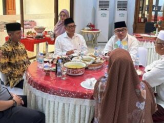 Kakanwil Kemenkumham Sulut Siraturahmi ke Kediaman Wali Kota Kotamobagu