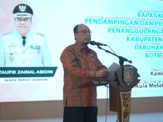 Sekda Asahan Buka Rakornis TRC Penanggulangan Bencana Multi Sektor