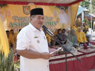 Wakil Bupati Asahan Ikuti Pengajian Akbar di Desa Sei Kamah Baru