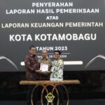 Wakil Ketua DPRD Kotamobagu Hadiri Penyerahan LHP 2023 di Kantor BPK RI Perwakilan Sulut