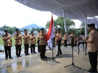 Wali Kota Asripan Nani Hadiri Pelantikan Majelis Pembimbing Cabang Kwarcab Gerakan Pramuka Kotamobagu
