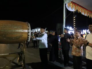 Wali Kota Asripan Nani Lepas Peserta Pawai Takbir Hari Raya Idul Adha 1445 Hijriah