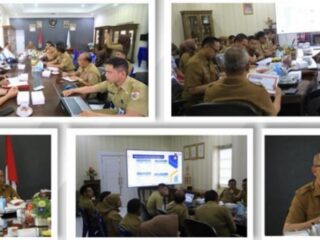Wali Kota Asripan Nani Rakor bersama TPID Pemkot Kotamobagu