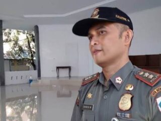 Dinas Satpol-PP Kotamobagu Kembali Tertibkan Pedagang di Pasar 23 Maret