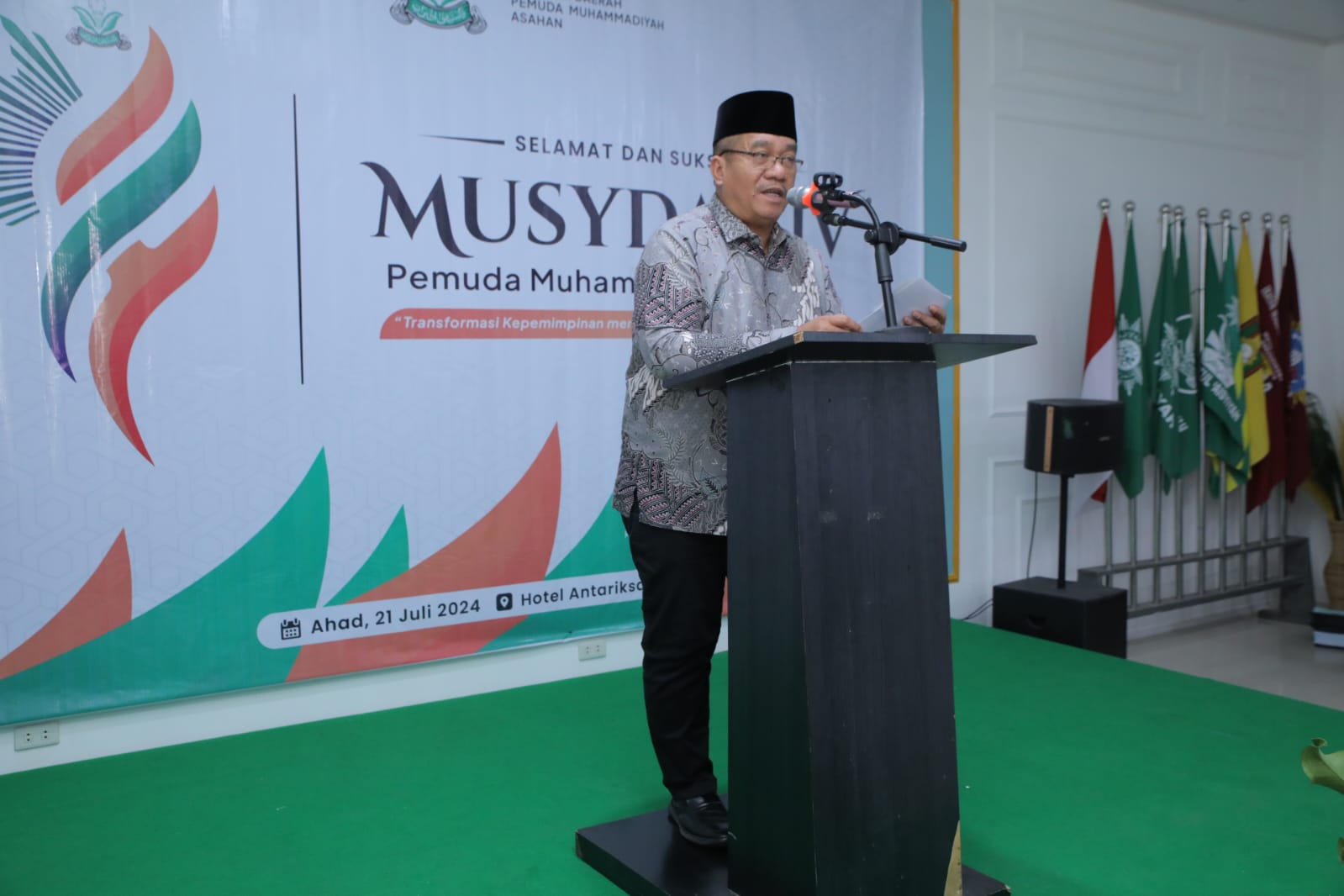 Wakil Bupati Asahan Hadiri Musda XIV Pemuda Muhammadiyah Asahan