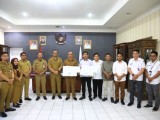 Wali Kota Asripan Nani Tandatangani Naskah Perjanjian Hibah Tanah Pembangunan Kantor KPU