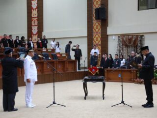 Abdullah Mokoginta Dilantik Sebagai Penjabat Wali Kota Kotamobagu
