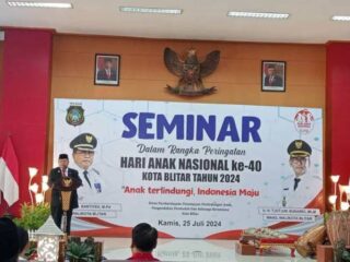 Hadiri Peringatan HAN ke-40, Wali Kota Blitar Sampaikan Apresiasi