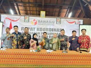 Bawaslu Bolsel Turut Serta Rakor Persiapan Pengawasan Pilkada di Manado