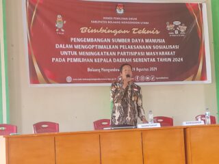 Kominfo Bolmong Utra Ajak Bendung Informasi Hoax Jelang Pilkada Tahun 2024 