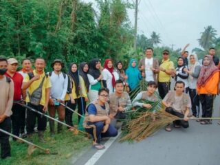 Pj Bupati Batu Bara Heri Wahyudi Ikuti Gotong Royong Serentak