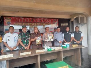 Polres Asahan Gagalkan 2 Kg Peredaran Gelap Narkotika Jenis Sabu