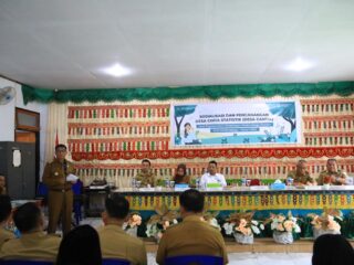 Wali Kota Abdullah Mokoginta Canangkan Poyowa Kecil sebagai Desa Cantik