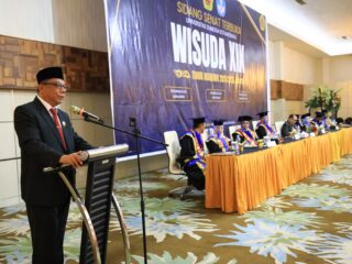 Wali Kota Abdullah Mokoginta Hadiri Sidang Senat Terbuka UDK Angkatan XIX