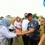Wali Kota Asripan Nani Hadiri Gerakan Pembagian 10 Juta Bendera Merah Putih