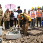 Wali Kota Asripan Nani Letakkan Batu Pertama Pembangunan Gedung Kampus UDK
