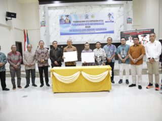 Wali Kota Asripan Nani Tandatangani MoU dengan UBM Gorontalo