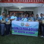 Bupati Asahan Hadiri Turnamen Sepak Bola Piala Penasehat Korpri