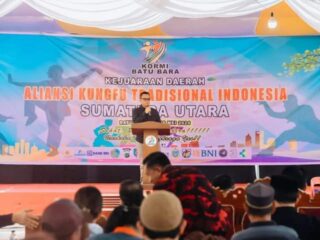 Bupati Batu Bara Nizhamul Buka Kejurda AKTI Sumatera Utara Tahun 2024