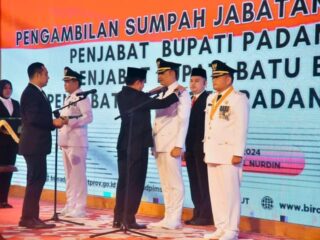 Gubernur Sumut Lantik Heri Wahyudi Marpaung Sebagai Pj Bupati Batu Bara