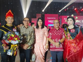 Plh Bupati Bolaang Mongondow Utara  Menghadiri  Undangan Malam Final Pemelihan Nyong dan Noni Sulut Sulawesi Utara Tahun 2024
