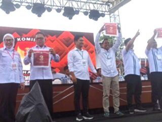 KPU Kotamobagu Gelar Rapat Pleno Terbuka Penetapan Nomor Urut Pasangan Calon Pilkada 2024