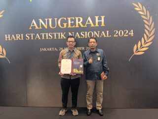 Kinerja Baik Penyelenggaraan Statistik Sektoral, Nilai IPS Pemkot Kotamobagu Melebihi Target