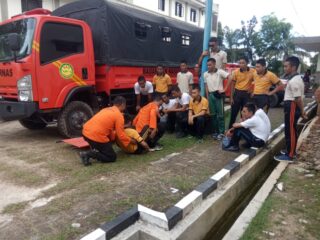 SMAN 1 Matauli Pandan Gelar Simulasi dan Penyuluhan Mitigasi Bencana Alam