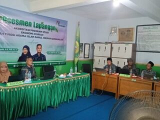 STAI Darul Hikmah Langkap Gelar Akreditasi Jurusan Ekonomi Syariah