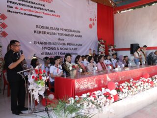 Wali Kota Abdullah Mokoginta Hadiri Sosialisasi Pencegahan Kekerasan Terhadap Anak