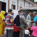 DKP Kotamobagu Gelar Gerakan Pangan Murah di Desa Bilalang Satu