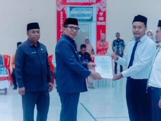 Pengukuhan Perpanjangan Masa Jabatan Badan Permusyawaratan Desa (BPD) Se-Kabupaten Bolaang Mongondow Utara
