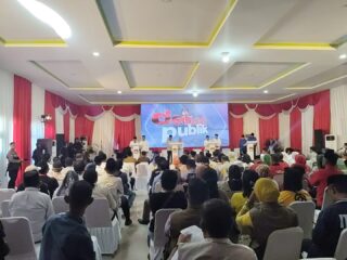 KPU Bolmong Utara Gelar Debat Kandidat perdana di Pilkada Bolmut  Periode 2024 - 2029