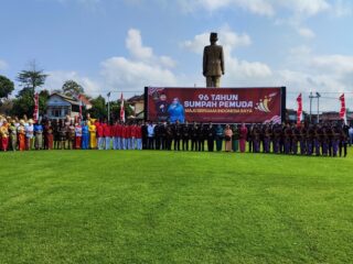 Pimpin Upacara Hari Sumpah Pemuda, Pjs Bupati Blitar Sampaikan Amanat Kemenpora